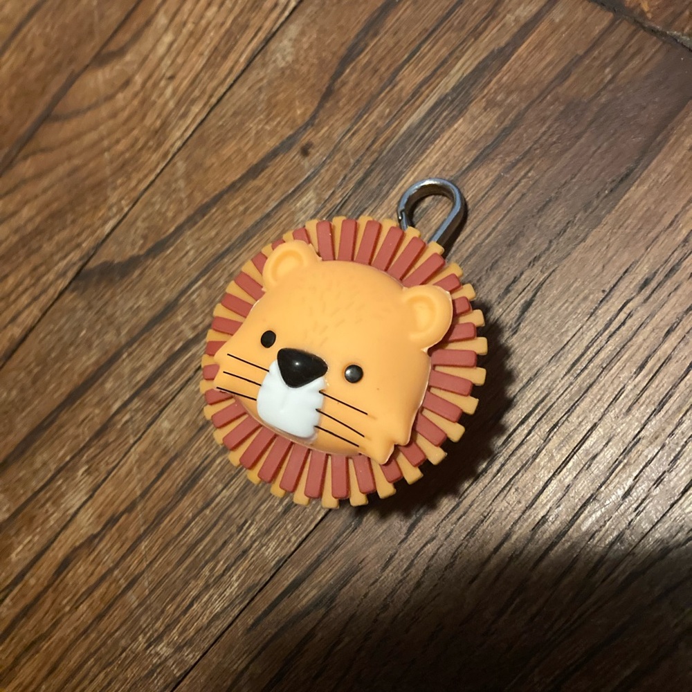 Lion germ x hand sanitizer holder keychain